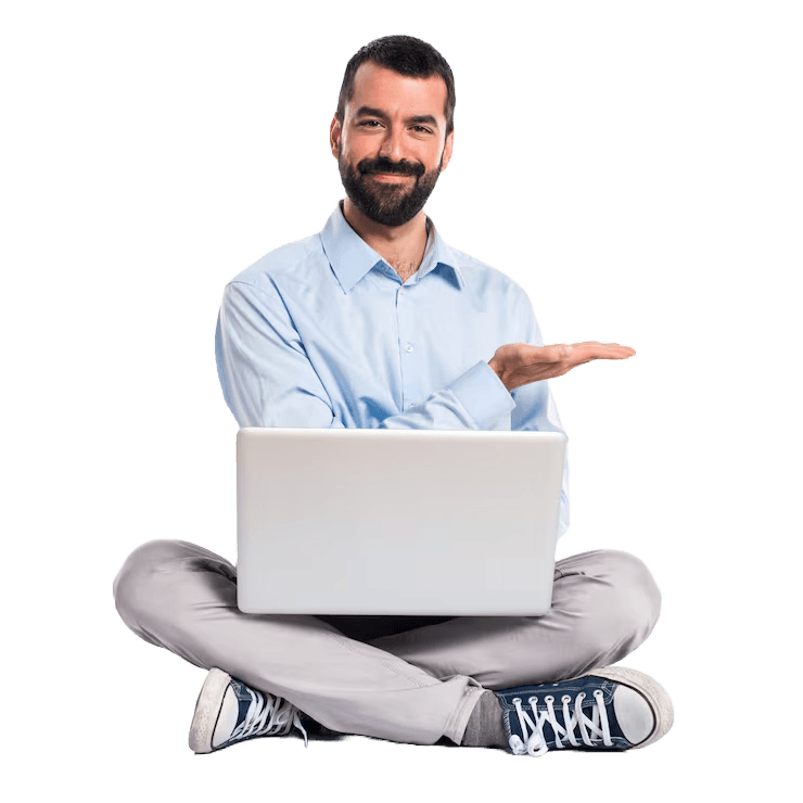 Asesor inmobiliario usando Desarrollo Simple